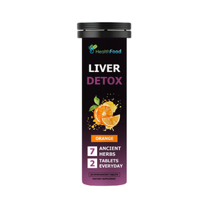 Tabletas Efervescentes para la Desintoxicación del Hígado con Extracto de Cúrcuma, MOQ Bajo, Favorecen el Bienestar General del Hígado, Suplemento Vitamínico - Product Image 1