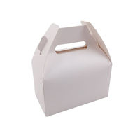 Matériau de protection de l'environnement boîte en carton personnalisée emballage gâteau boîte à emporter boîtes à emporter frites à emporter