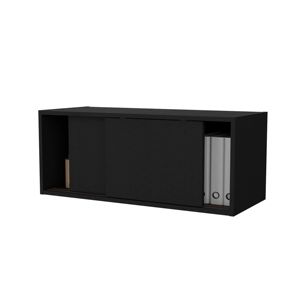 Archivador flotante DB negro con puerta corredera - Product Image 4