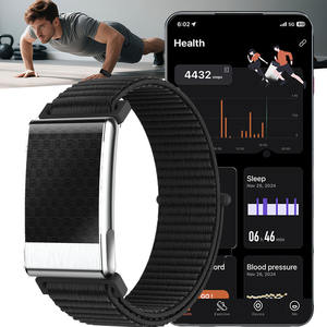 Смарт-браслет ODM/OEM без экрана, фитнес-трекер, мониторинг сердечного ритма и артериального давления 24/7, GPS, отслеживание бега, AI-анализ здоровья - Product Image 1