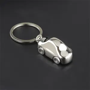 Manufactory Promotional Metal Keychains Cheap Small Car Model Key Chain