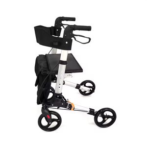 Upright Rollator Adult Folding Walker <strong>Walking</strong> <strong>Frames</strong> Standard Adults the Elderly Rollator Walker Rollator Walker <strong>With</strong> <strong>Seat</strong> - Product Image 2