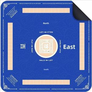 Tapis de Mahjong Personnalisé FX avec Règles Anglaises, Absorbant, Séchage Rapide, Antidérapant, Silencieux, en Caoutchouc – Fabricants - Product Image 2