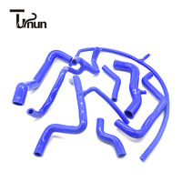 Kits de tuyaux en silicone à vente chaude pour Golf Mk3 VR6 2.8 2.9 JETTA 92-97 avec service de découpe de couleur et de logo personnalisés