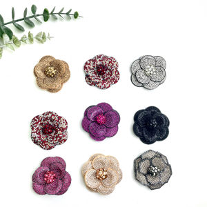 महिलाओं की किंग यू सी 010 गैंडे जूते गैंडे और फूल अलंकरण के साथ - Product Image 1