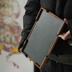 Xiangfei Bamboo Rock <b>Tea</b> <b>Tray</b>, <b>Tea</b> Saucer, <b>Tea</b> Serving <b>Tray</b>, Scholar's <b>Tea</b> Set Storage <b>Tray</b>, Antique <b>Tea</b> <b>Tray</b>, Dry Brewing Table - Product Image 3