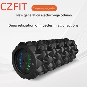 CZFIT New Generation of High-qualityyoga ColumnsPortable Foam <b>Drum</b> Vibration Molding <b>Drum</b> Back Massage Relaxation Electric - Product Image 1
