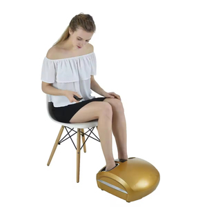 Máquina Eléctrica de Masaje de Pies y Piernas, Reflexología, Masajeador de Pies Shiatsu de Tejido Profundo con Compresión Caliente, Funciones de Rodamiento y Presión - Product Image 5