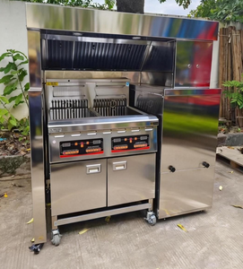 Campana Extractora Comercial sin Ventilación para Restaurantes, Hoteles y Cocinas de Comida Rápida, con Sistema de Filtro de Humo, Acero Inoxidable, 1800W, RAN-0.18CF Ven - Product Image 1