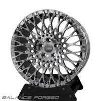 Jantes de voiture forgées en maille chromée triple personnalisées, 19, 20, 22, 23 pouces, VIP pour Mansory SUV Cadillac Escalade Audi Q8 Lexus LX600