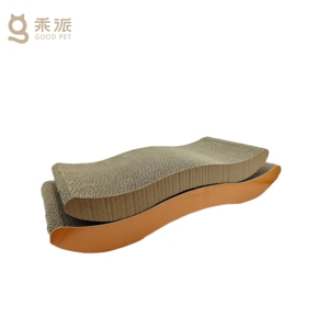 Nhà Máy Nguồn Tùy Chỉnh Mèo Ban Đầu Sóng Hình Dạng Mèo Cây Giấy Sóng Sisal Phong Cách Cổ Điển Bền Vững Đồ Chơi Carton - Product Image 6