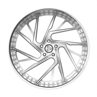 Rines de Aleación XINLAI de 2/3 Piezas Forjados 5x112 de 20, 21 y 22 Pulgadas, Cromados, Cóncavos Profundos, para Mercedes Benz AMG
