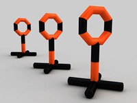 Obstacles gonflables renforcés pour drones FPV, terrains de compétition haute fréquence, entraîneurs d'académie de drones