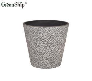 Pots de Surface cannelés à Grain de produit haut de gamme, forme ronde, décoration de maison, jardinière, décoration de jardin, Pot de fleur - Product Image 1