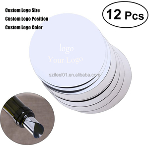Personnalisé de Qualité Alimentaire 1pcs 10pcs 12pcs Feuille d'Aluminium Disque de Vin Bec Disque 5-10cm Diamètre Rapide Aérateur d'Alcool Verseur Dropstop - Product Image 5