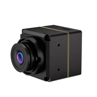 Módulo de cámara de imagen térmica infrarroja multicolor pseudo a color CVBS con matriz de planos focales sin refrigeración, compatible con alarma de temperatura anormal