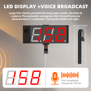 Tappetino elettronico professionale <span class=keywords><strong>per</strong></span> salto in lungo antiscivolo in piedi Tester <span class=keywords><strong>per</strong></span> salto in lungo con scala dati accurata <span class=keywords><strong>per</strong></span> palestra <span class=keywords><strong>Fitness</strong></span> tappetini <span class=keywords><strong>per</strong></span> esercizi - Product Image 5