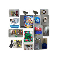Fruit King 1 3 5 3s Mario Circuit Machine Kit Mario PCB dengan Akrilik Fruit King 1