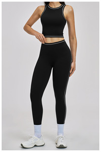 Conjuntos Deportivos para Mujer de Secado Rápido, Bra Deportivo con Espalda Cruzada, Leggings de Cintura Alta que Realzan la Figura, Ropa Deportiva para Gimnasio - Product Image 5