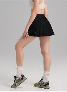 Custom Dames Hoge Taille Stretchy Tennis Sportkleding Lichtgewicht Golf Hardlopen Ademende Gym Geplooide Rok Met Zak - Product Image 5