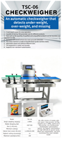 Máquina de Control de Peso Automática de Alta Velocidad, Máquina de Control de Peso en Línea para Línea de Producción, Verificador de Peso, Servicio OEM/ODM