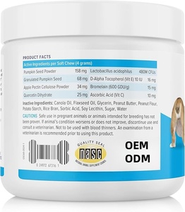 OEM <span class=keywords><strong>Anal</strong></span> Gland Soft Chews untuk Anjing - Mendukung Kesehatan Kelenjar <span class=keywords><strong>Anal</strong></span> & Fungsi Usus - Tanpa Menggiringi Anjing ke Tempat Buang Air Besar - Mendukung Kesehatan Pencernaan - Product Image 2