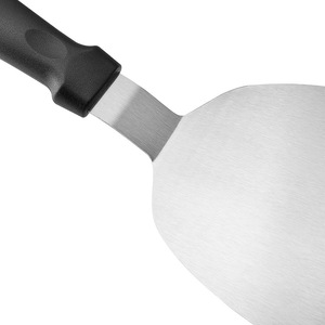 Stainless Steel Teppanyaki Spatula With Plastic Handle For Cooking Kitchen Utensil - Product Image 2