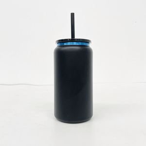 Vaso de Acero Inoxidable de 16 oz con Recubrimiento en Polvo Azul, para Grabado Láser y Personalización, Disponible en Almacén de EE. UU. - Product Image 2