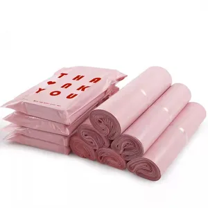 OEM TNT UPS экспресс-доставка почтовые розовые полиэтиленовые пакеты для посылок доставка Почтовый пакет Цветные почтовые пакеты