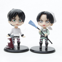 Modèle de dessin animé en gros jouet attaque sur Titan figurine d'anime jouets figurine d'action