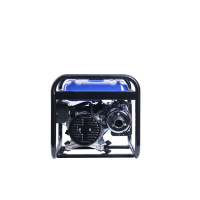 Generador Portátil de Gasolina de 4kW, Generador de Gasolina de 4000W con Marco Abierto, Generador de Gasolina Pequeño Refrigerado por Aire para Respaldo Doméstico y Energía al Aire Libre