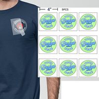 Étiquette en silicone autocollant de transfert de chaleur DTF sérigraphie mate mince étiquettes de lavage personnalisées pour maillots de bain étiquettes de soin par transfert de chaleur