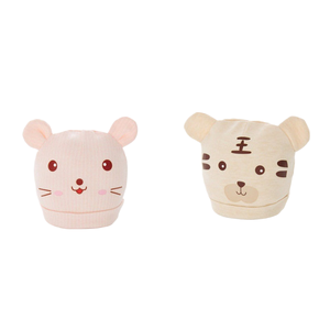 Chapeau bébé unisexe Atibei mignon, bonnet d'automne et d'hiver en velours doux, double couche de coton, confortable - Product Image 5