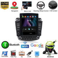 Autoradio stéréo à écran tactile vertical de 9.7 pouces pour Honda Accord 7 2003 2004 2005 2006 2007 2008 Navigation GPS carplay 4G