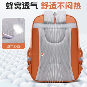 New <b>school</b> bag for primary <b>school</b> students, large capacity <b>backpack</b> 1-3-6 grade spine support <b>backpack</b> wholesale printed - Product Image 5