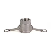 Double raccord rapide Camlock en acier inoxydable, type C+E, type D+A