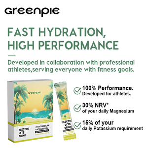 Poudre d'électrolytes sportifs au magnésium, au sodium et au glycinate avec vitamine C naturelle, non destinée aux femmes enceintes, complément énergétique personnalisé - Product Image 3