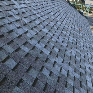 Bardeaux d'asphalte légers, réduction du bruit, résistants au vent et à l'eau, imperméables au soleil et à la pluie, pour toitures décoratives de petits bungalows - Product Image 2