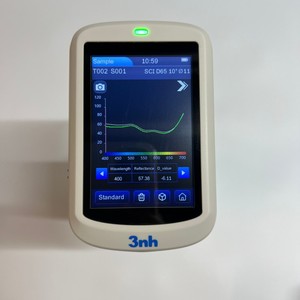 Espectrofotómetro Portátil de Cartas de Color 3nh PS430 con <span class=keywords><strong>Certificado</strong></span> de Calibración CE, Estándar ISO 17025, Clasificación IP54, Comunicación Tipo-C - Product Image 3