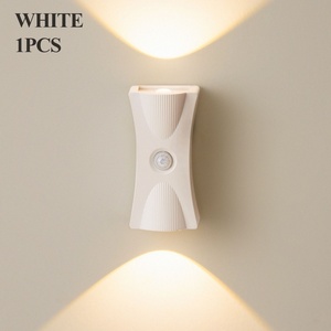 Smart Decor <b>LED</b> Wireless Magnetic Ambiance Night <b>Light</b> Rechargeable Human Body <b>Sensor</b> Lamp for Home Office Hotel - Product Image 6