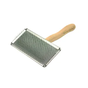 Angnya — brosse et peigne en bambou pour chien, accessoire professionnel de qualité supérieure, bambou, sans marque, pour caniches