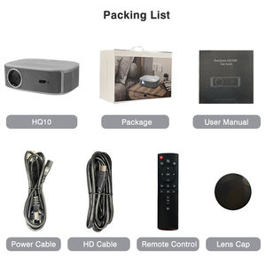 Projecteur HQ11W 1080P 3600 ANSI 4K Vidéo <span class=keywords><strong>Film</strong></span> Smart Android WiFi TV Projecteurs Haute Luminosité Autorisé Cinéma à Domicile Beamer - Product Image 6