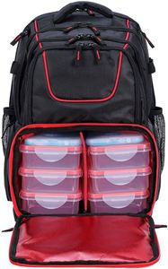 <span class=keywords><strong>Sac</strong></span> à <span class=keywords><strong>dos</strong></span> de préparation de repas de fitness isolé étanche refroidisseur déjeuner grand compartiment d'ordinateur <span class=keywords><strong>sac</strong></span> de <span class=keywords><strong>musculation</strong></span> boîte de préparation de repas personnalisée - Product Image 5