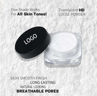 Poudre libre fixatrice longue tenue 10 couleurs, résistante à l'eau, contrôle du sébum, végane, maquillage mat pour le visage, couvrance totale