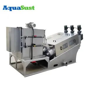 Fully Automatic Control Screw Press Dewater Machine For Water Treatment