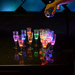Amazing <b>LED</b> Beer Cup Wine Glass With <b>Light</b> <b>LED</b> Cola Cup Drink <b>Light</b> Cup Glass for <b>Bar</b> Party Decoration - Product Image 4