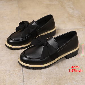 <span class=keywords><strong>Scarpe</strong></span> da Giardino <span class=keywords><strong>con</strong></span> <span class=keywords><strong>Tacco</strong></span> Basso per Donna, Nuovo Stile Autunnale, Mocassini Slip-on - Product Image 5