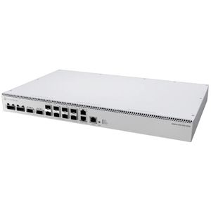 เราเตอร์ Mikrotik CRS812 DDQ พร้อมซีพียู 16 คอร์ หน่วยความจำ NAND 128MB รองรับ Wi-Fi แบบดูอัลแบนด์ 802.11ac/n พอร์ตสวิตช์ 4x25Gbps - Product Image 1