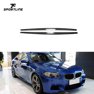 Faldones laterales de fibra de carbono F10 M5, extensión para BMW F10 F11 <span class=keywords><strong>528i</strong></span> 530i 535i 550i <span class=keywords><strong>M</strong></span> <span class=keywords><strong>Sport</strong></span> 11-16 - Product Image 1