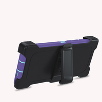 Coque de téléphone robuste 3 en 1, étui antichoc pour Samsung Galaxy S23 Ultra avec étui à Clip de ceinture